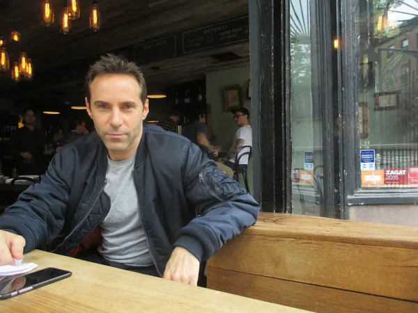 Alessandro Nivola plays a fashion designer in Nicolas Winding Refn's The Neon Demon